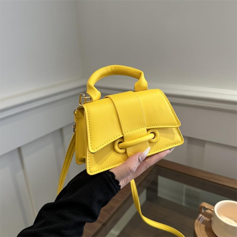 FALETO Mini Purses for Women Cute Top Handle Crossbody Bag Stylish Tiny Clutch Handbag with Strap - Image 2